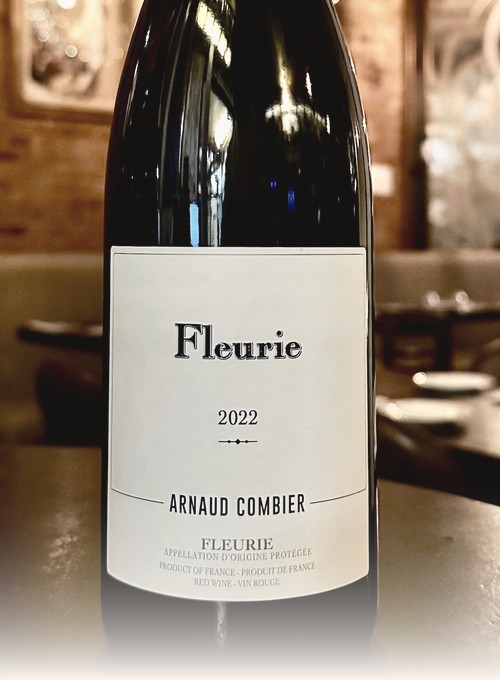Arnaud Combier Fleurie bottle