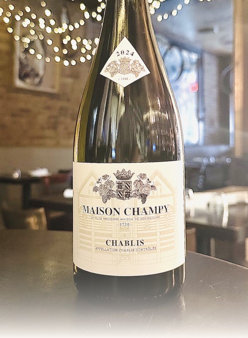 Maison Champy Chablis bottle