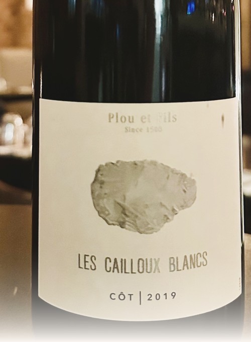 Domaine Plou et Fils Les Cailloux Blancs Côt bottle