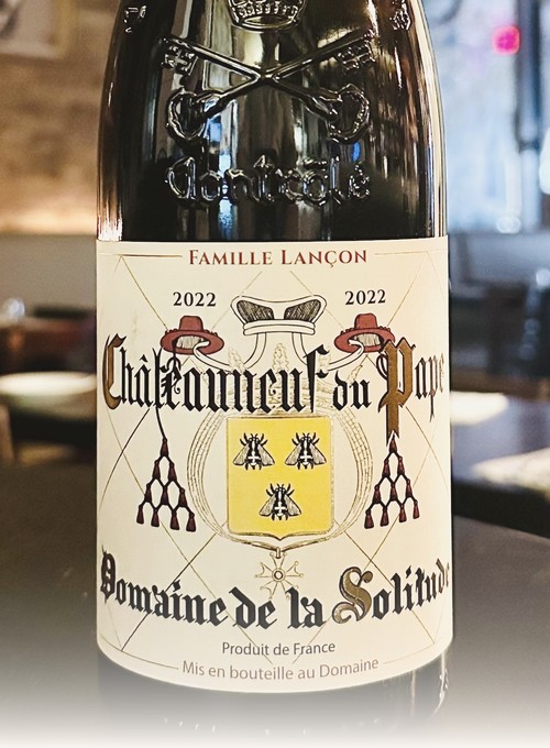 Domaine de la Solitude Châteauneuf-du-Pape bottle
