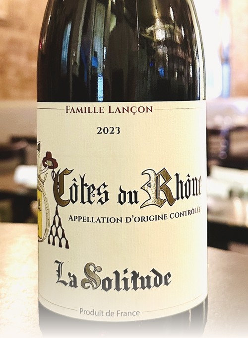 Domaine de la Solitude Côtes du Rhône bottle